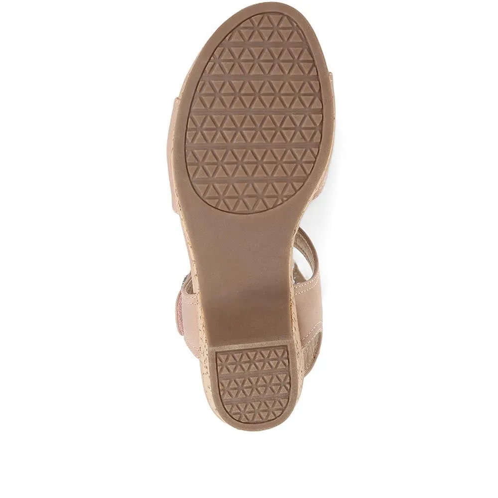 Strappy Heeled Sandals - BAIZH35053 / 321 470