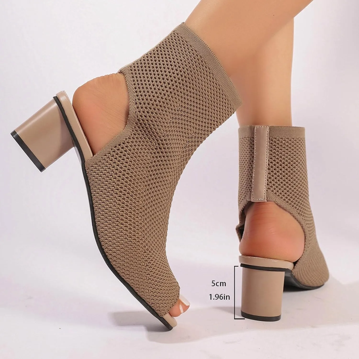 Strappy Heels Prom Heeled Sandals for Women Silver Heels Women's Open Toe Ankle Strap Party Dress Pump Shoes