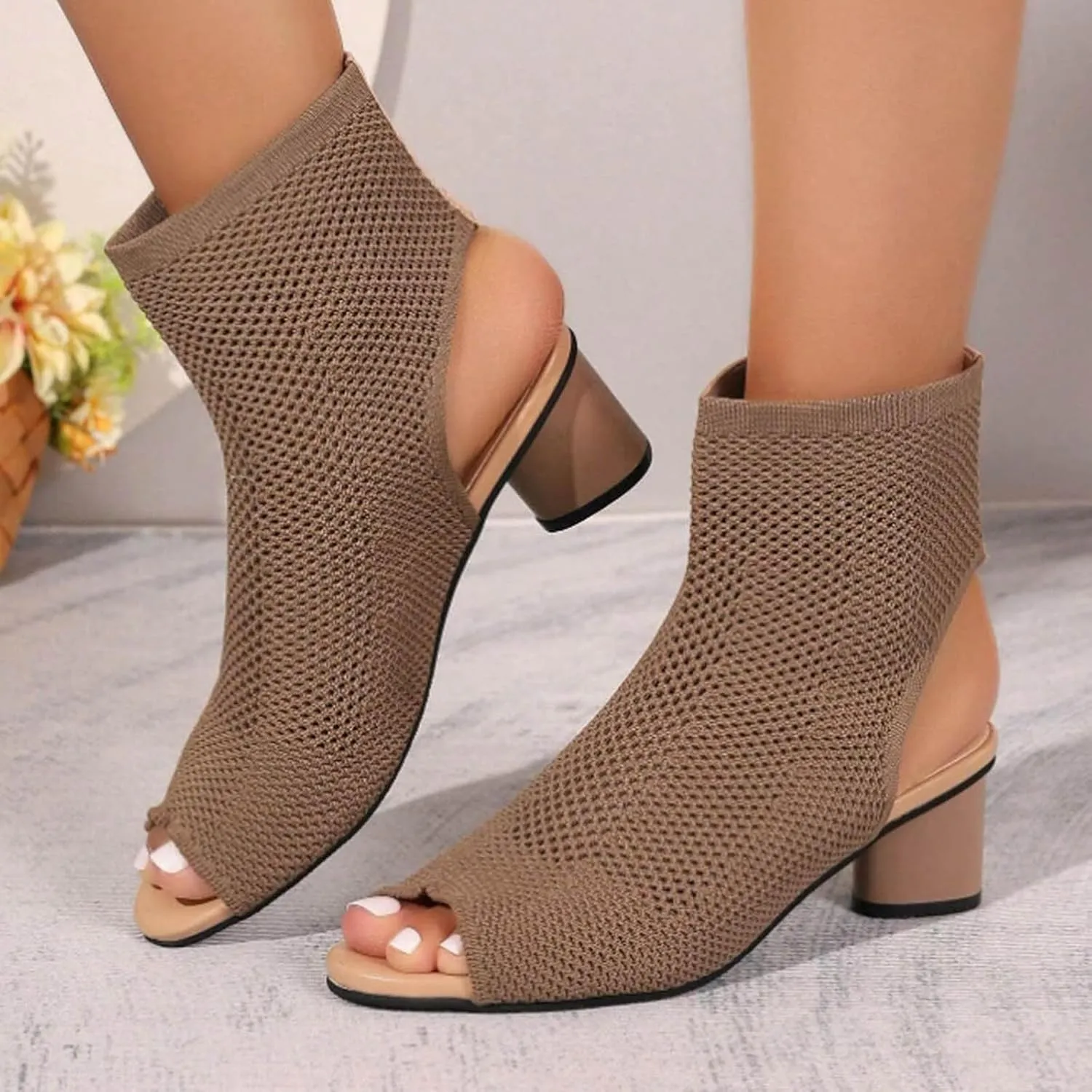 Strappy Heels Prom Heeled Sandals for Women Silver Heels Women's Open Toe Ankle Strap Party Dress Pump Shoes