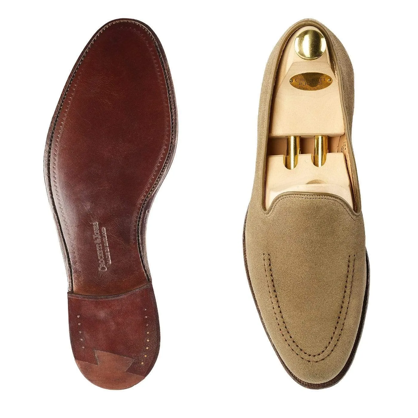 Arch Support Health Focused Blown Rubber Outsole Camden Mushroom Suede