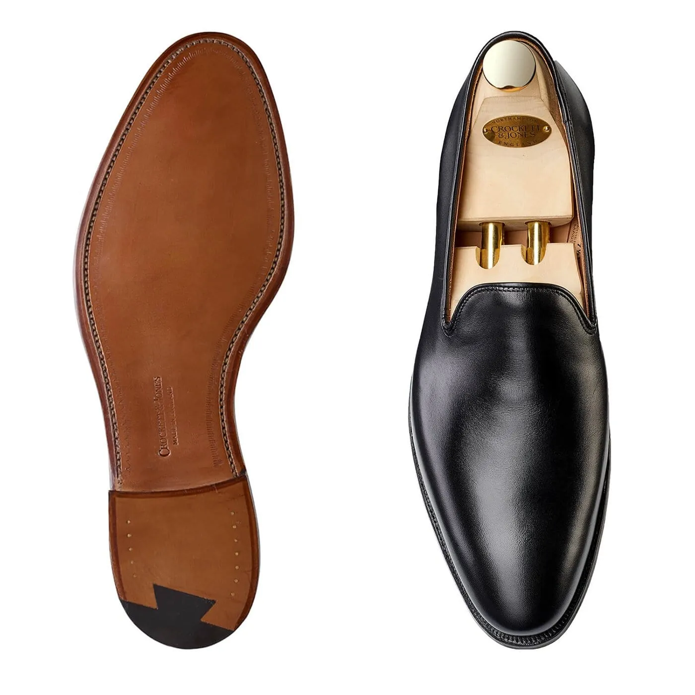Kensington Black Calf Comfort Upper