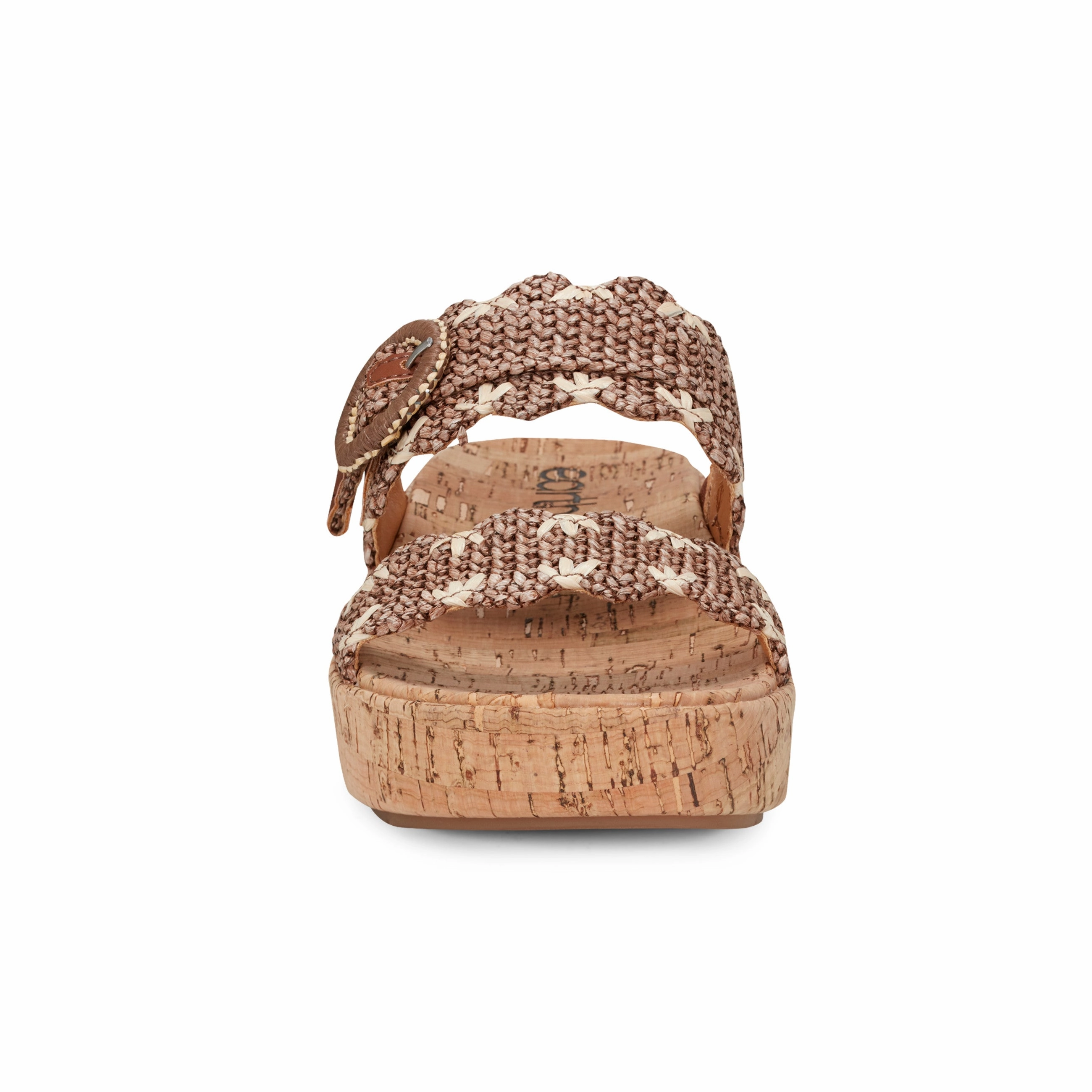 Subtle Slip-on Casual Platform Wedge Sandals Fashionable