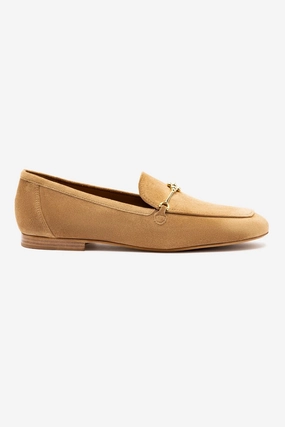Country Glow Peace Feel Katherine Loafer In Peanut Suede