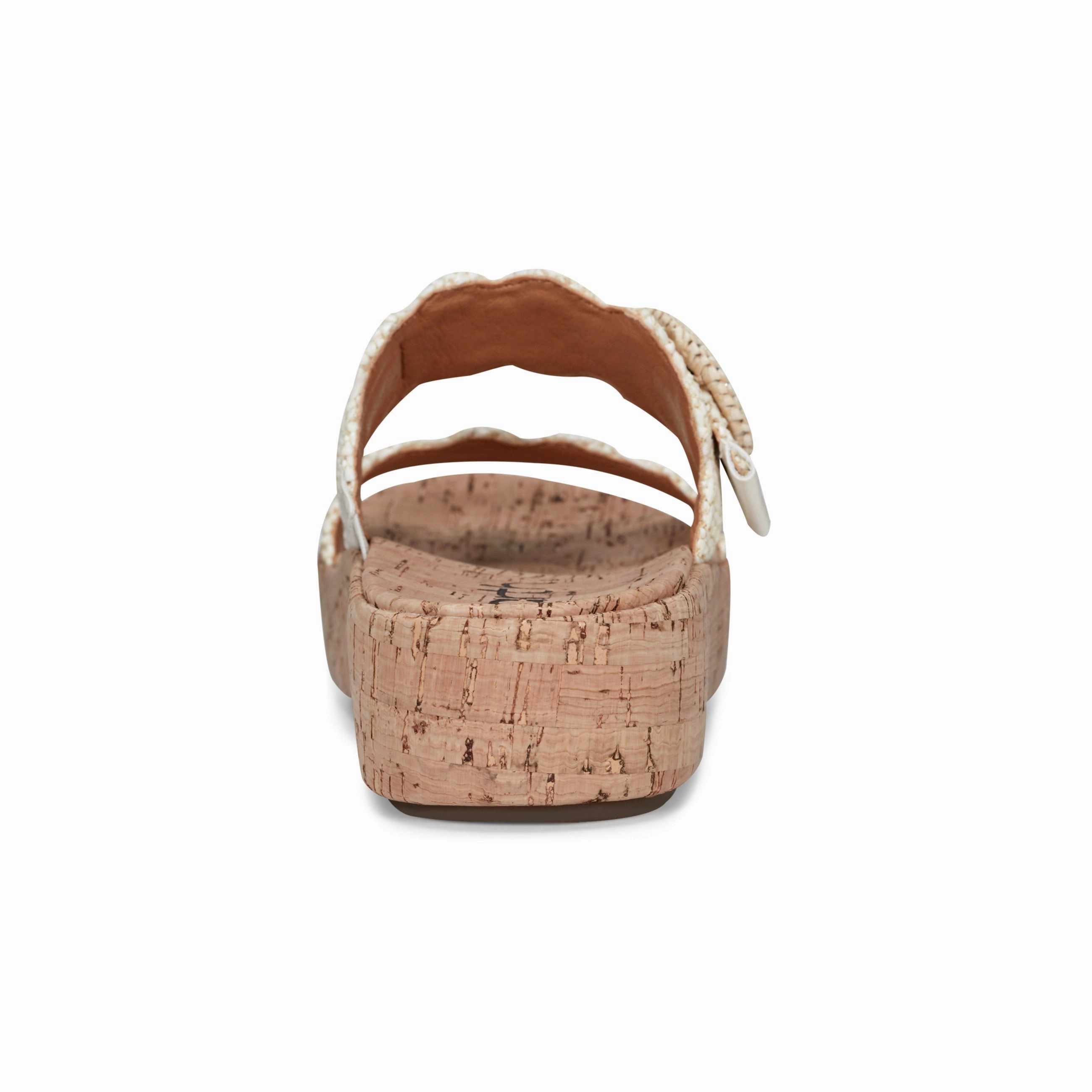 Foot Health Light Fit Subtle Slip-on Casual Platform Wedge Sandals