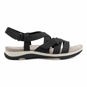 Samsin Round Toe Strappy Casual Flat Sandals Multi Strap