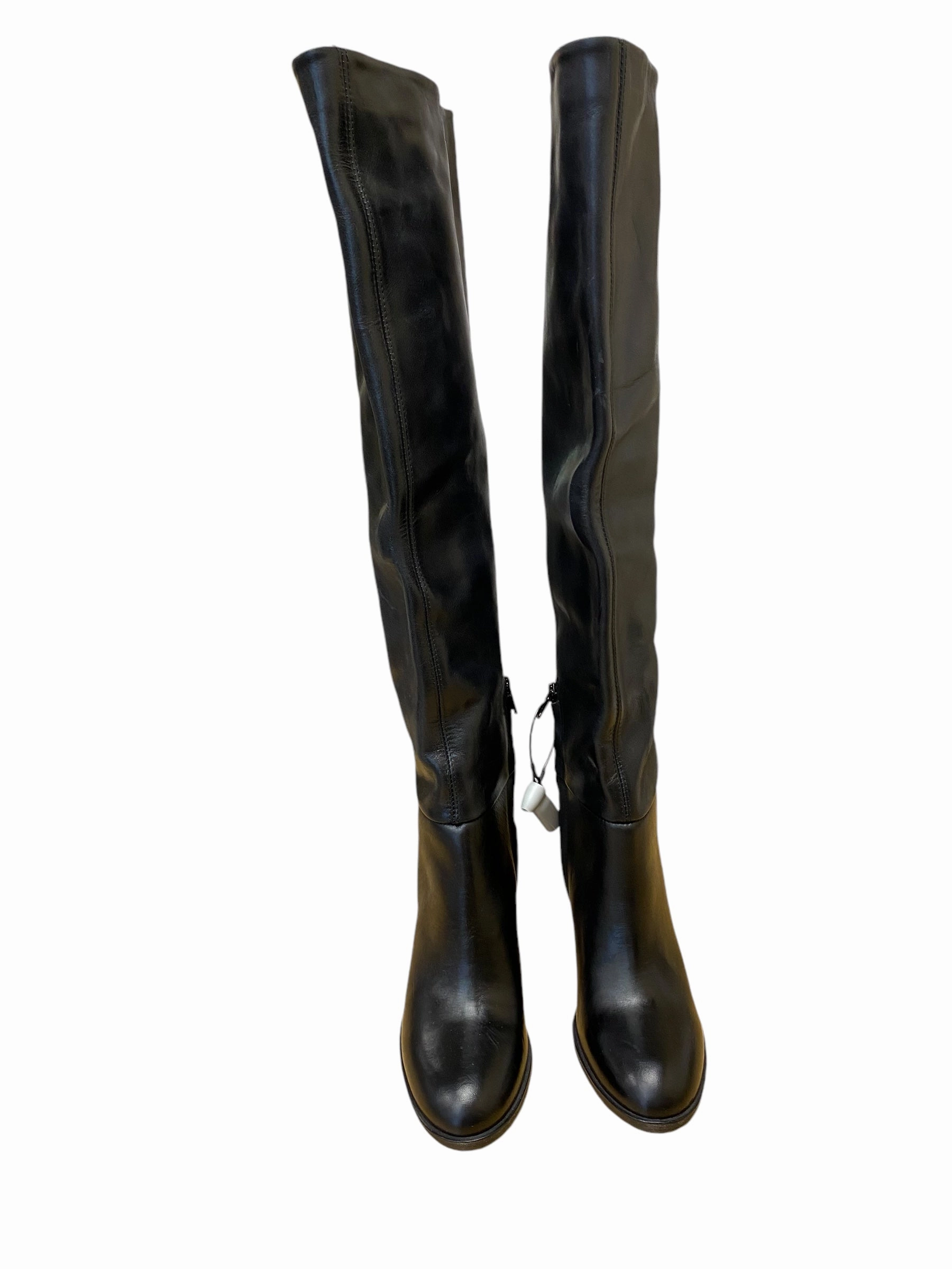 Shock absorption tech Boots Knee Heels By Free People In Black, Size: 5
