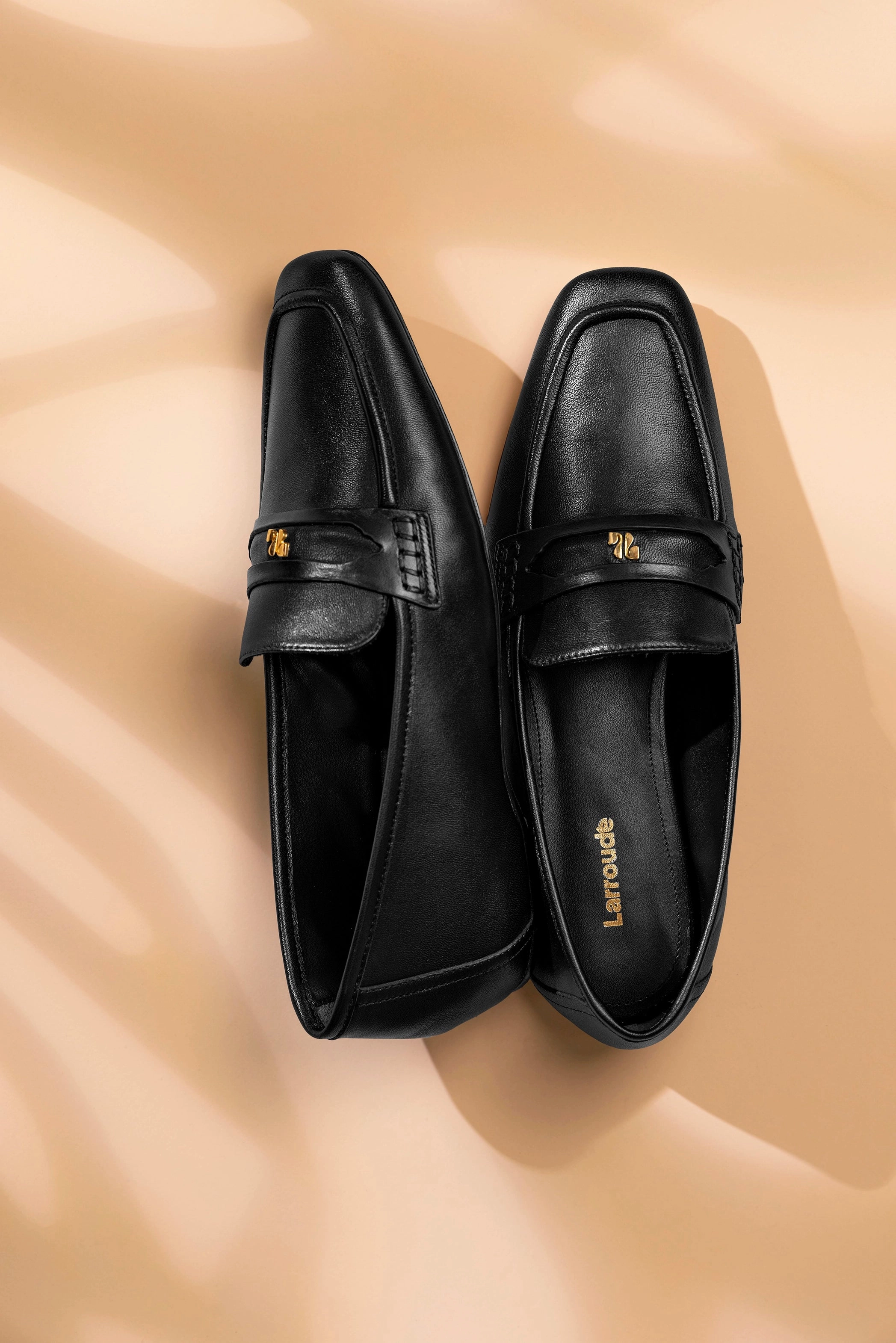 Buy Tour Suki Flat Loafer In Black Leather