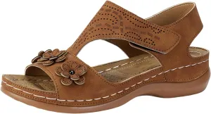 Summer Orthopedic Sandals with Back Strap Orthotic Work Sandals for Women Ladies Comfortable Sandals Orthotic Womens Sandals Comfortable Dressy Arch Support Sandals for Women 2025 Comfortable Wedge