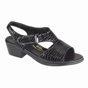 Stylish Summer Shoes Suntimer - Black Croc