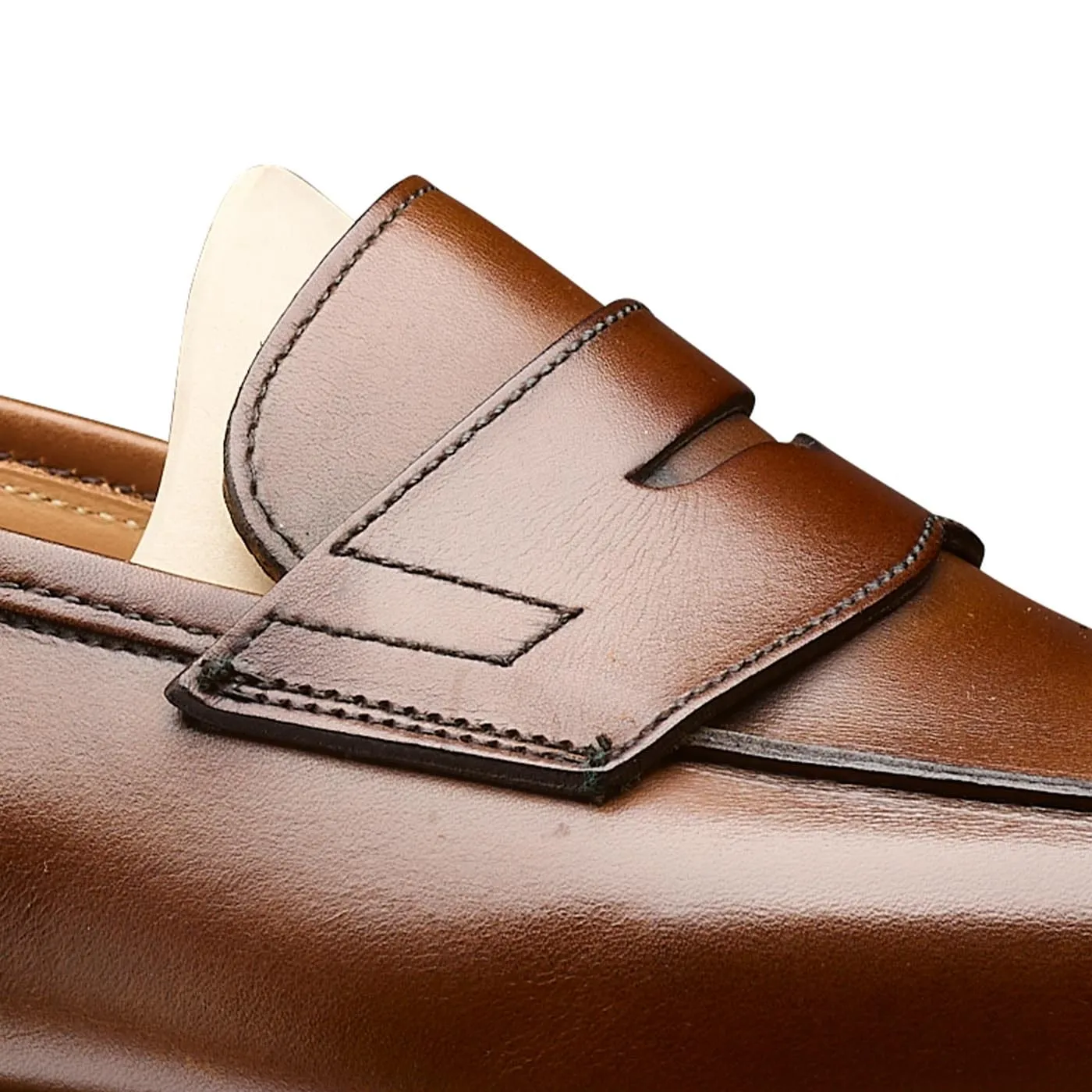 Active Grantham 2 Dark Brown Burnished Calf
