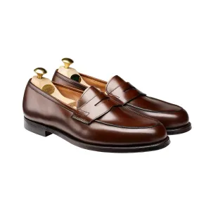 Grantham 2 Dark Brown Burnished Calf velcro Gym Life