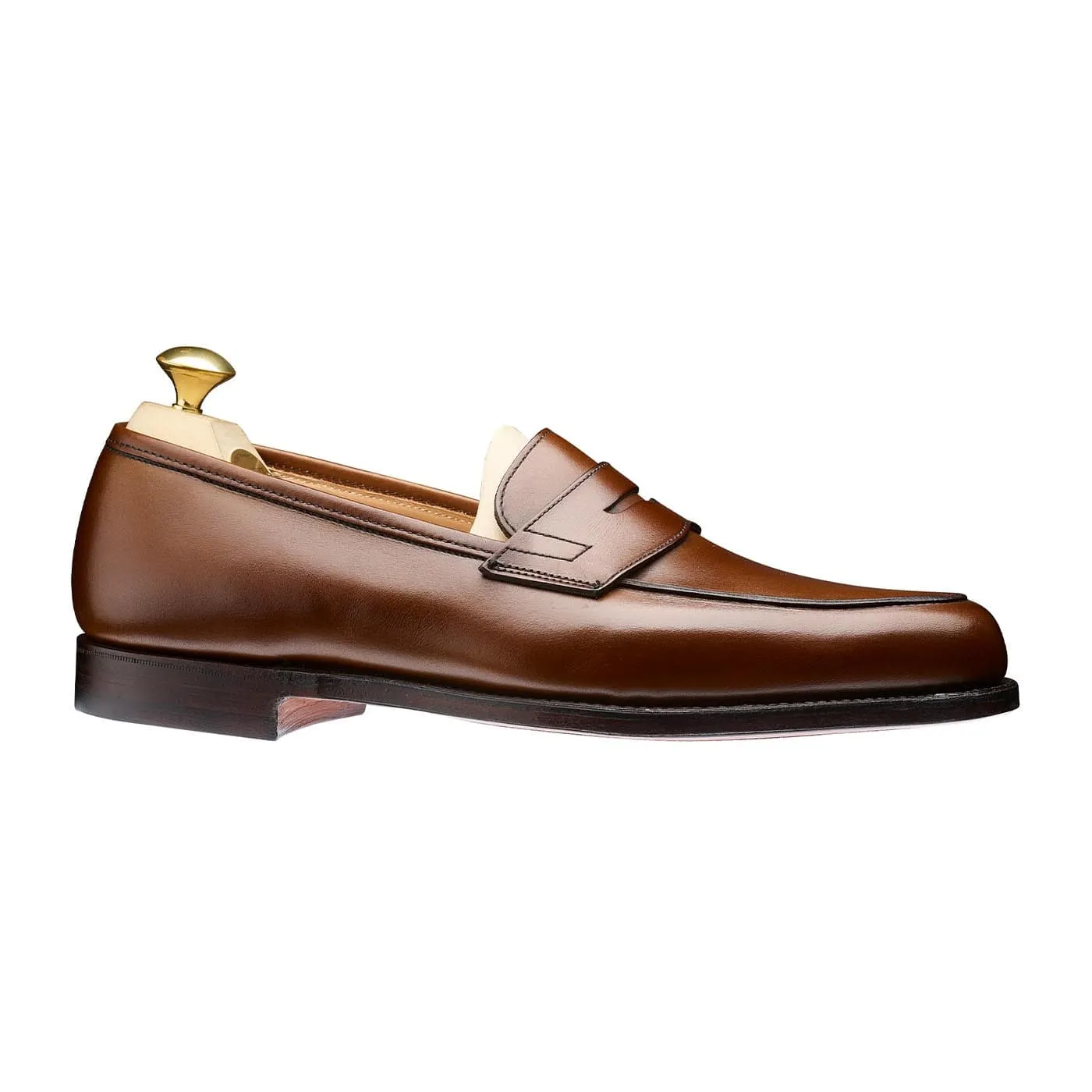 Shock Dispersing Plate Play Hard Grantham 2 Dark Brown Burnished Calf