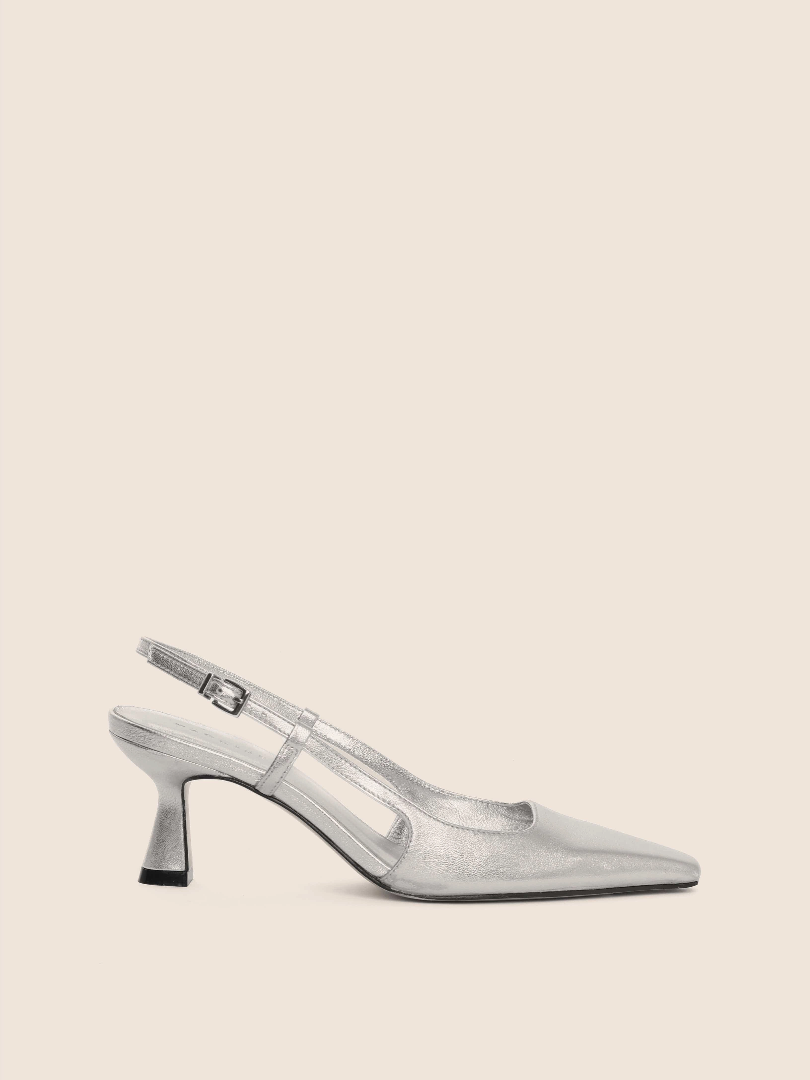 Bahia Silver Pump Designer Quality Premium Wear