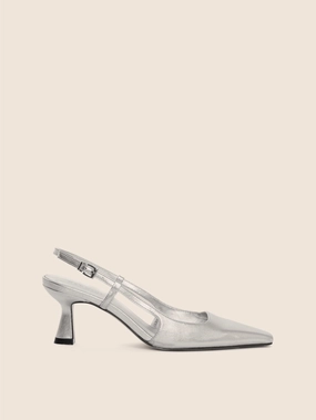 Bahia Silver Pump Designer Quality Premium Wear