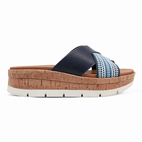 Mid Heel Finale Casual Slip-On Wedge Platform Sandals