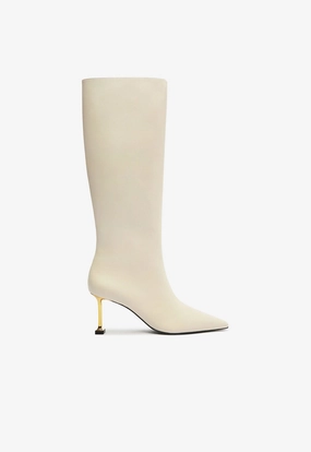 French Soft Smooth zipper closure Firenze Up Boot