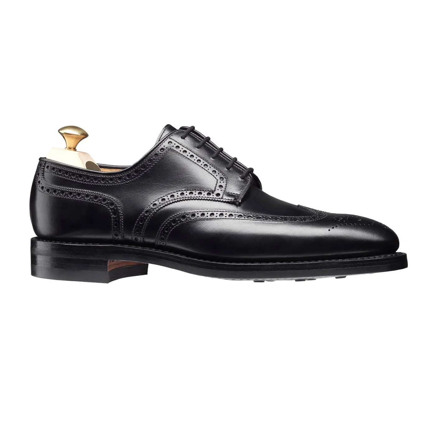 Adjustable Closure Cushioned heel Swansea Black Calf