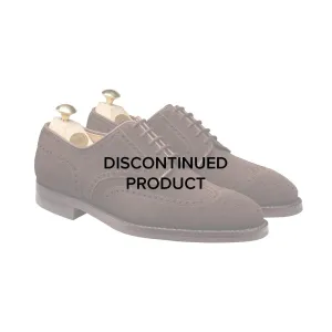 Swansea Dark Brown Suede Runway Glow Suede Soft