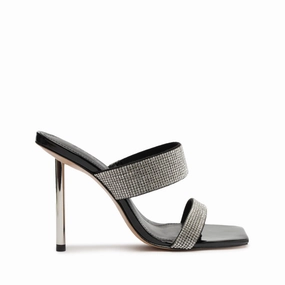 Liam Metallic Nappa Leather Sandal Luggage Fit