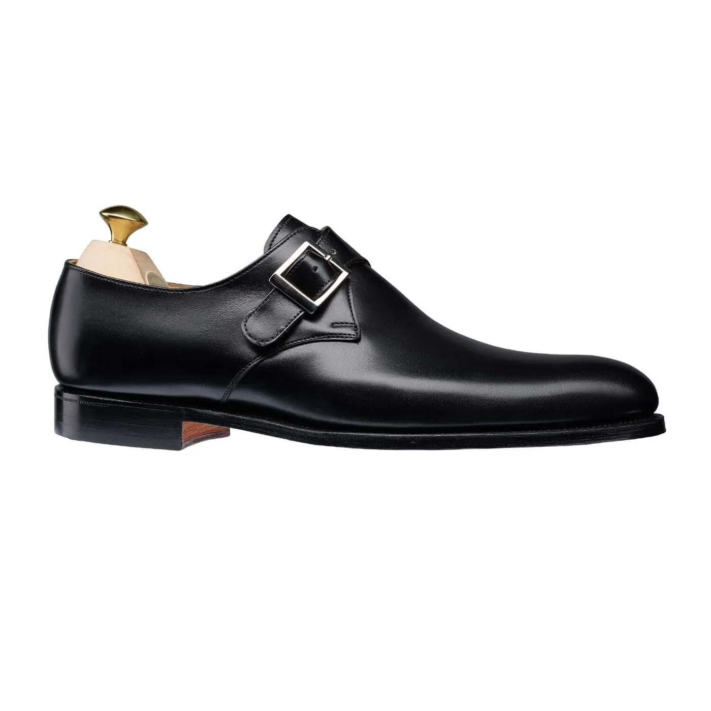 Swindon Black Calf Padded Tongue Multi Density Foam