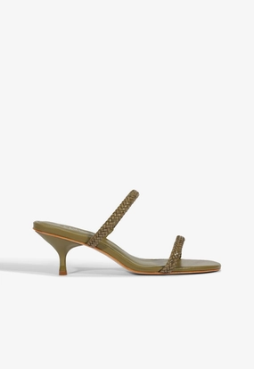 Taliah Woven Mid Sandal Ultra Light Airport Travel