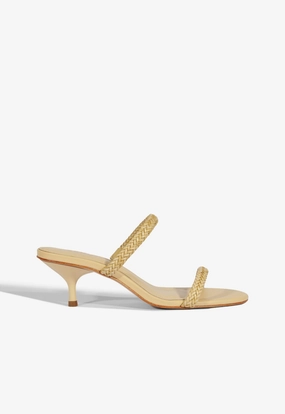 Couple Pair Taliah Woven Mid Sandal