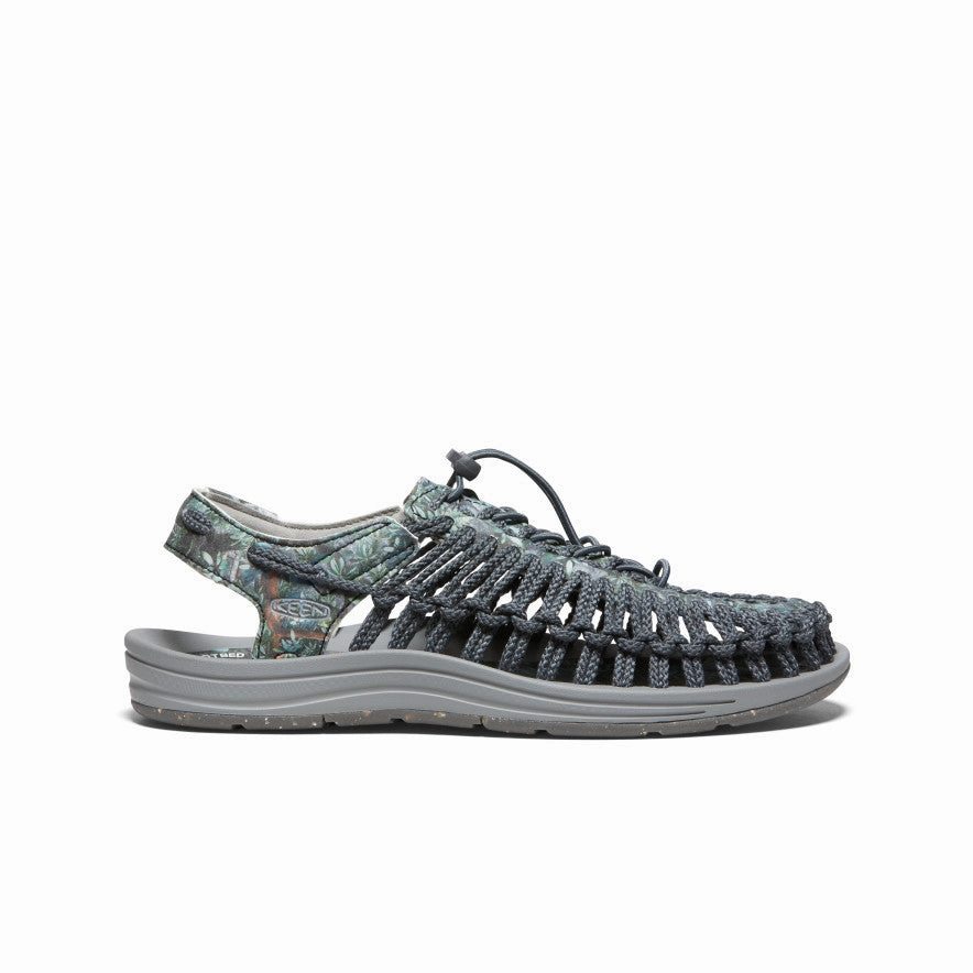 Footbed Massage Nodes Men's UNEEK Sneaker x ELNEST  |  Yakushima Forestra Camo