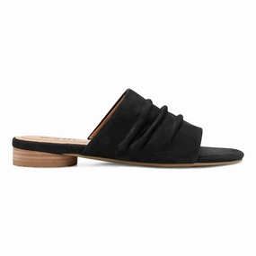 Talma Ruched Flat Slip-On Sandals Effortless Walk Wear resistant