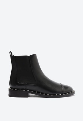 Tanner Leather Bootie Snow Warm Firm Lock