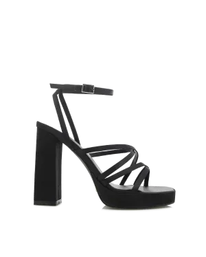 Unique Look TAVOLO - BLACK SATIN