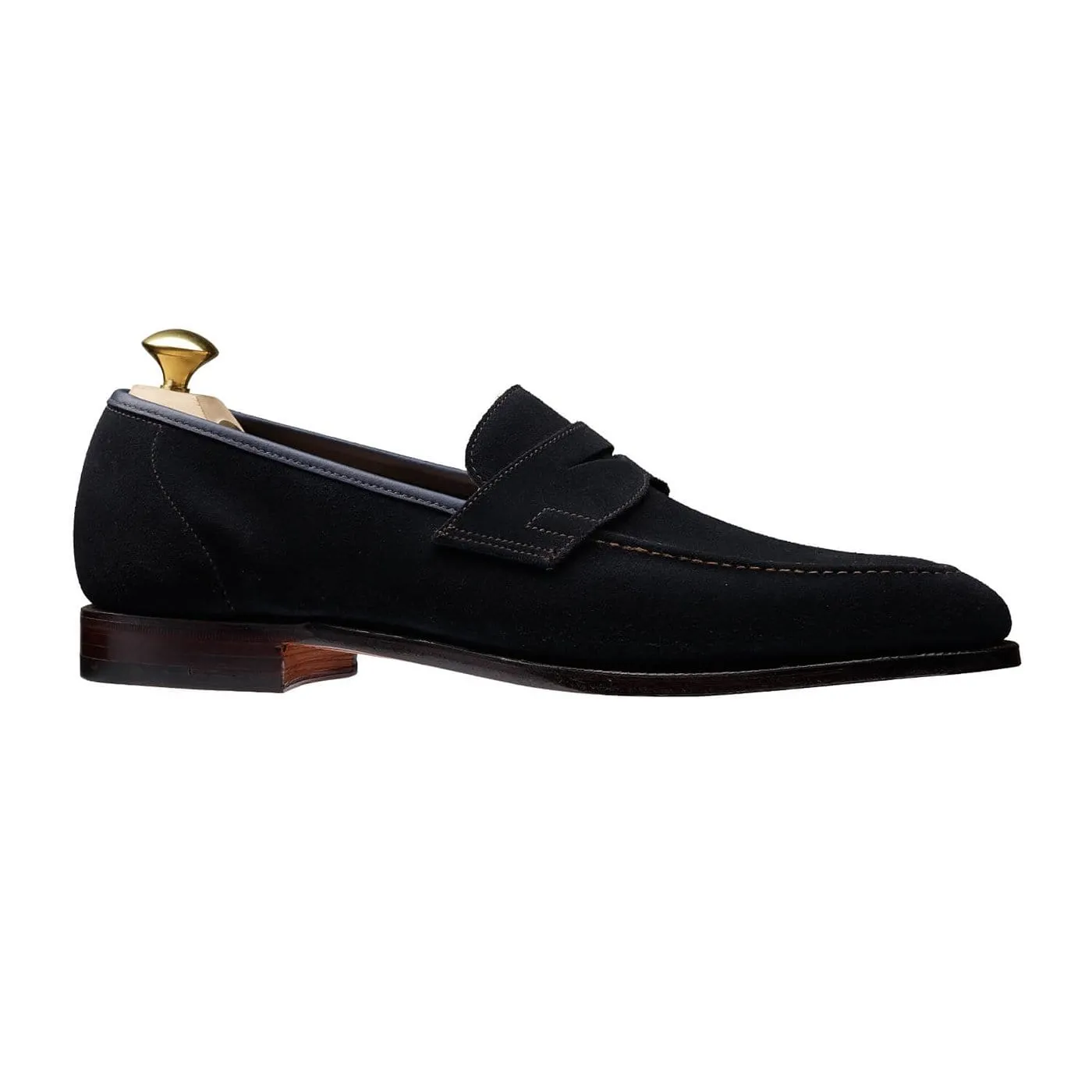 Teign Navy Suede Frost Safe