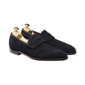 Teign Navy Suede Adjustable Straps Abrasion resistant