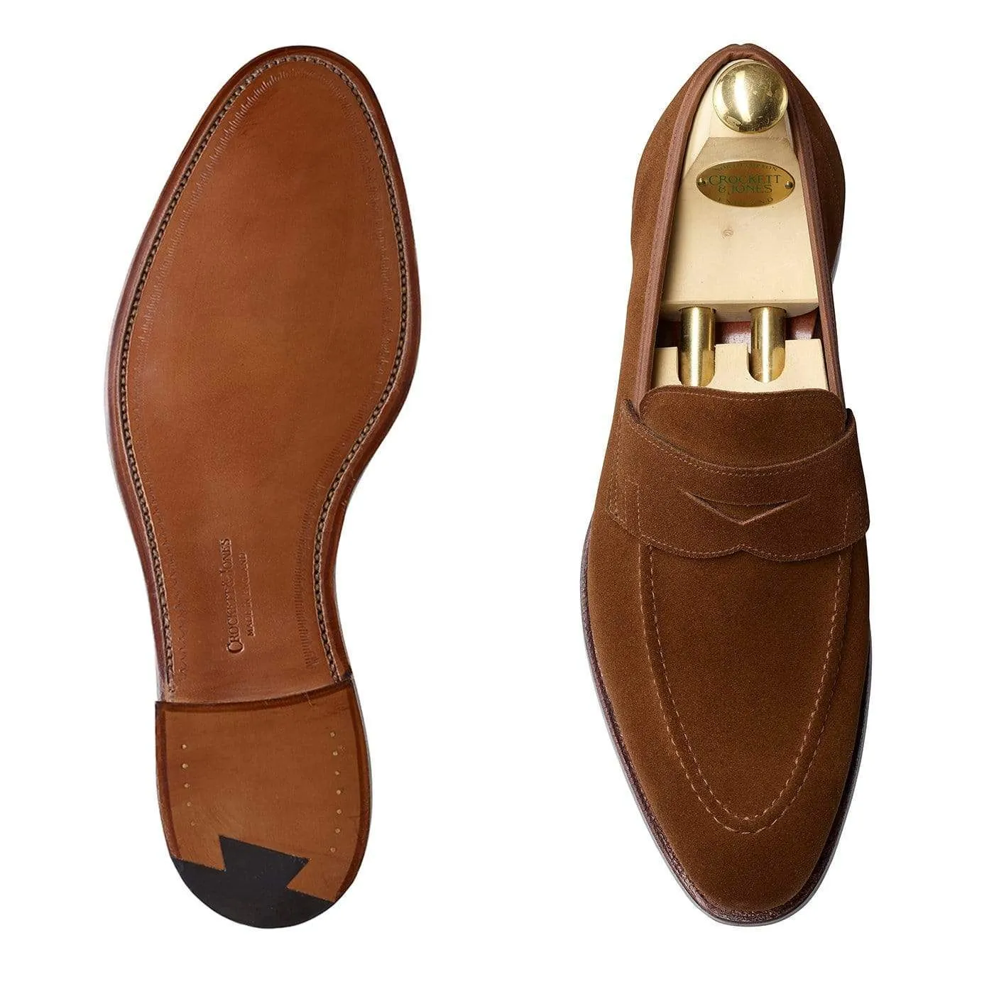 Teign Snuff Suede Low Arch