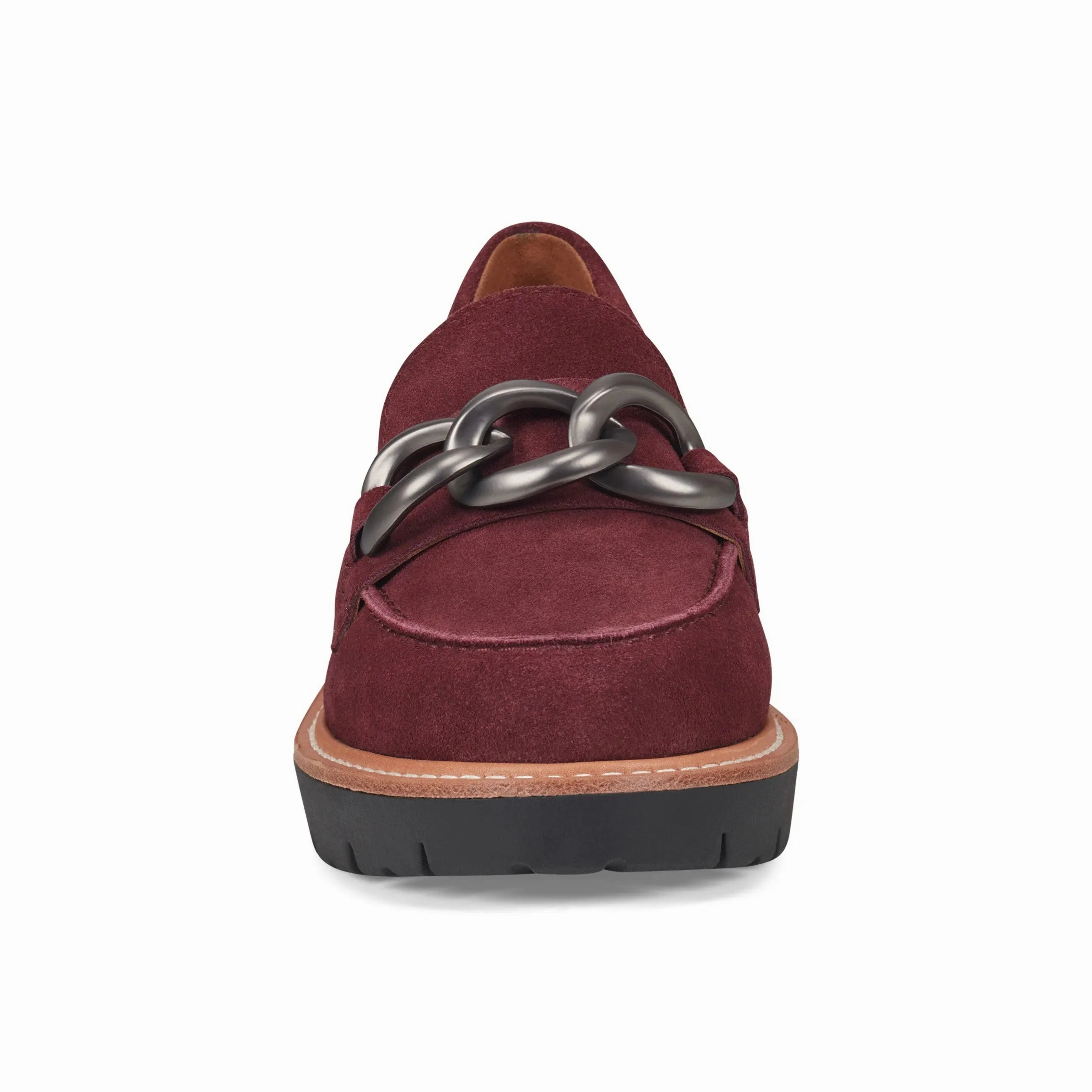 Artisan Market Padded Interior Cold Climate Zalor Round Toe Lug Sole Casual Slip-on Loafers