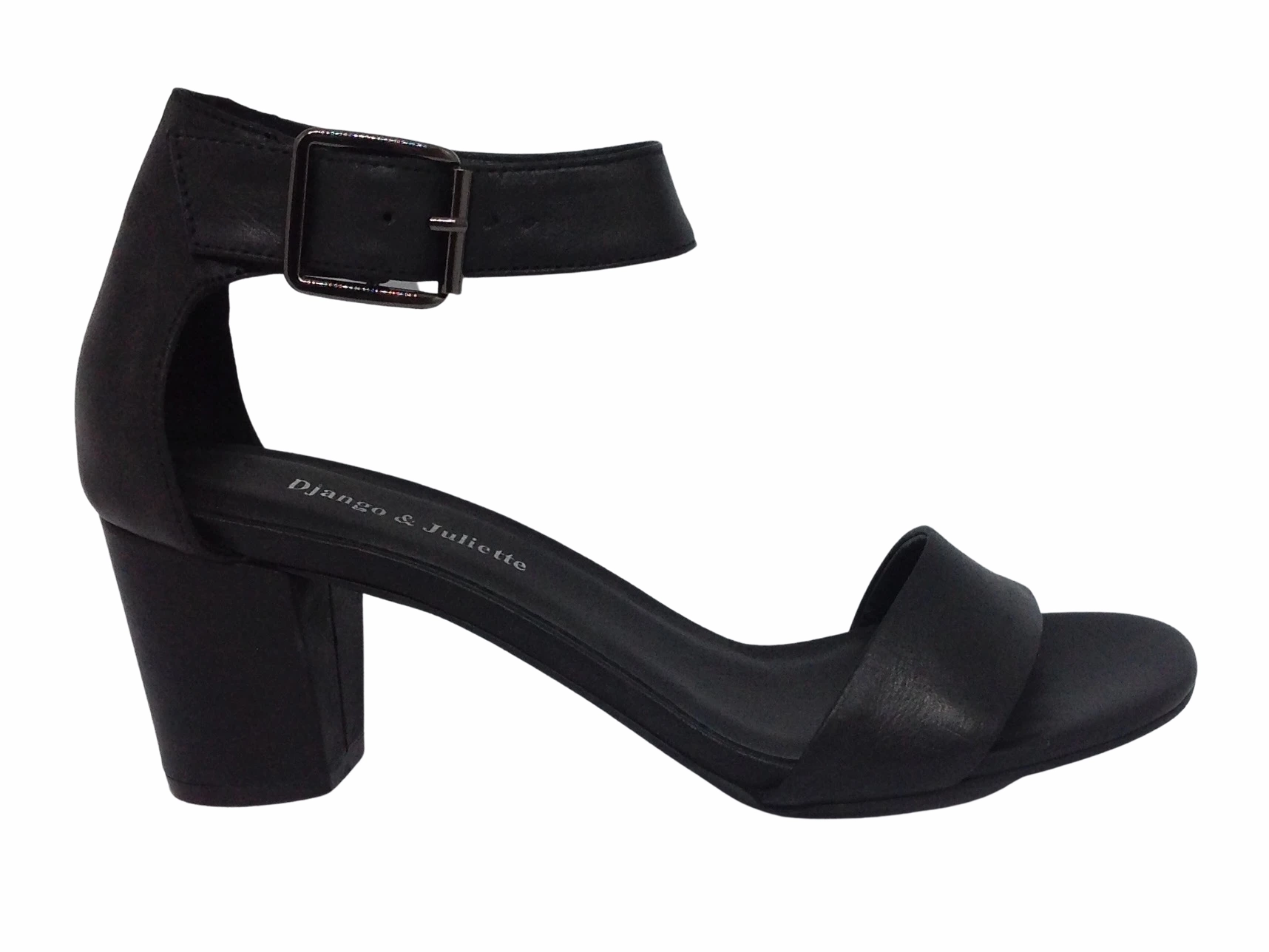 Django & Juliette Cassier ~ Black ~ Tan ~ Nude ~ Cafe ~ White ~ Red ~ Patent Black Fashionable Sandals