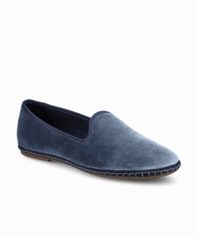 Dual Density Foam Layers The Heron - Slate Velvet