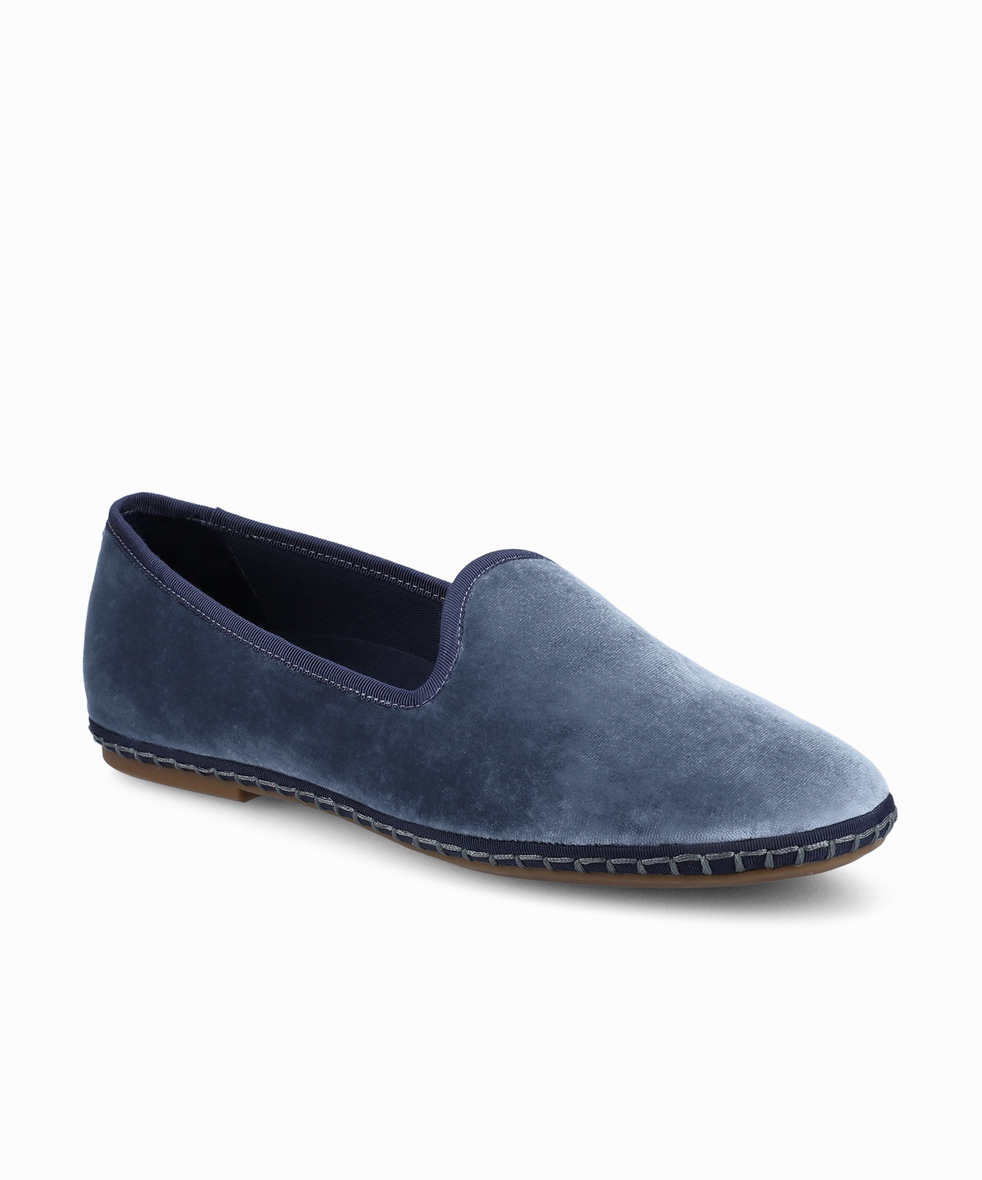 Dual Density Foam Layers The Heron - Slate Velvet