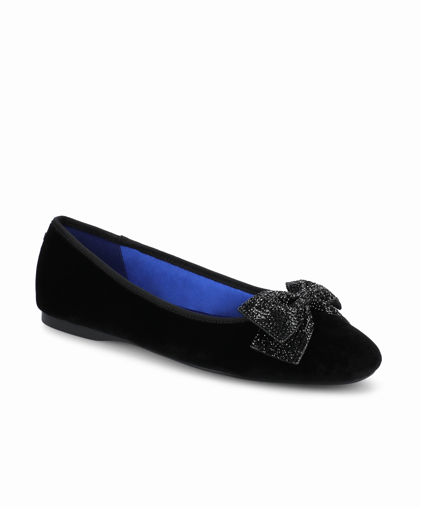 Seamless Fit Work Commute The Hummingbird Jewelry Bow - Black Velvet