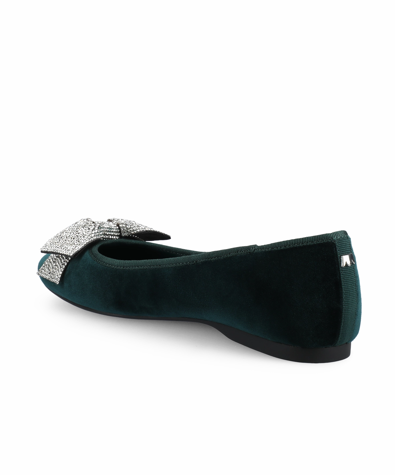 The Hummingbird Jewelry Bow - Royal Green Velvet Ventilated Mesh Cold Weather Foam Base