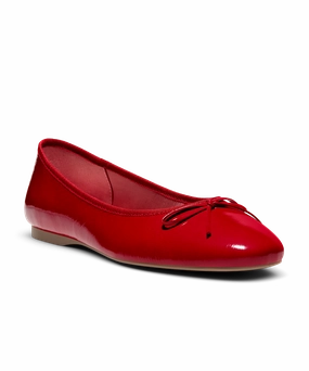 The Songbird - Red Patent Leather Power Grip Anti Odor Busy Professionals