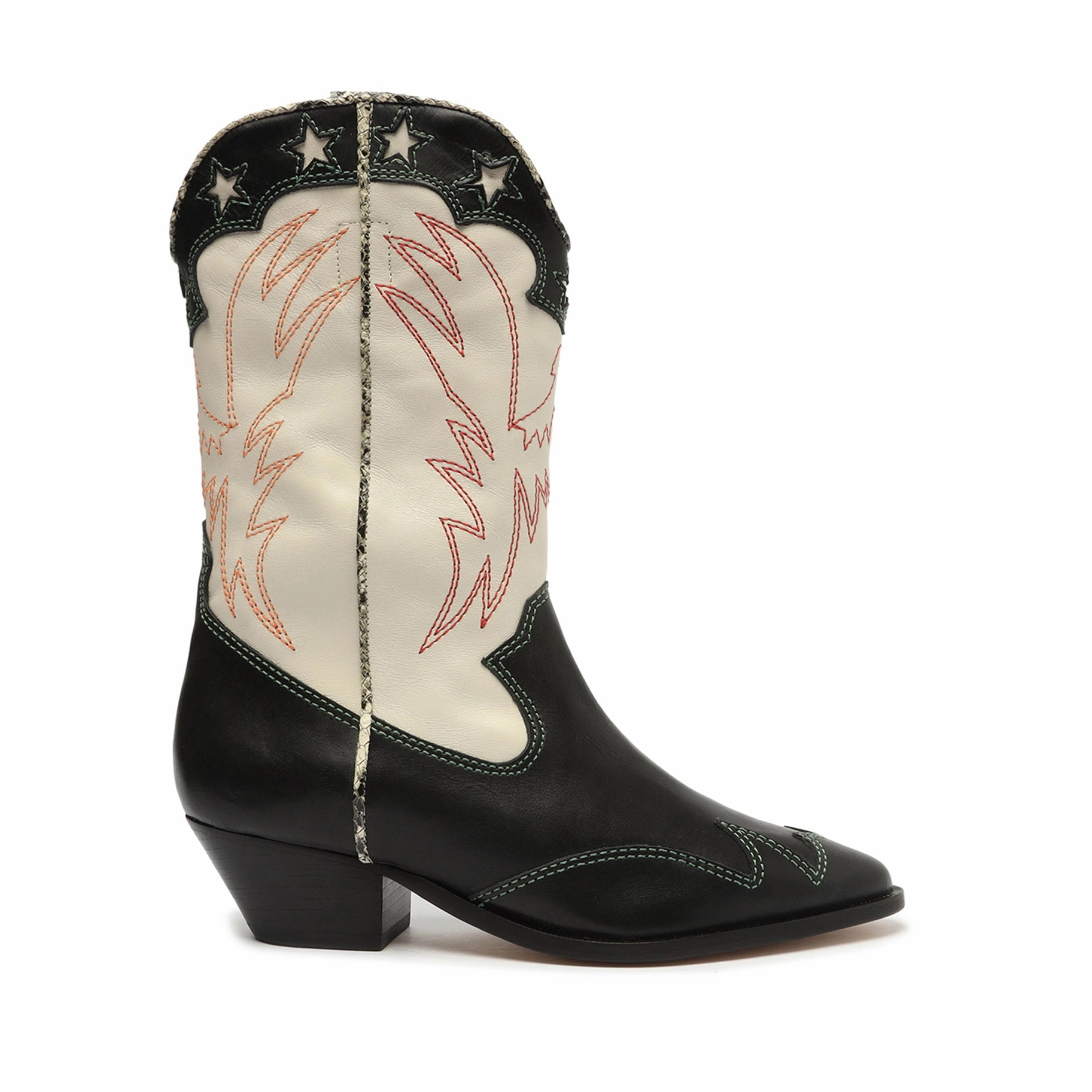 Digital Run Video Look Cicera Leather Bootie
