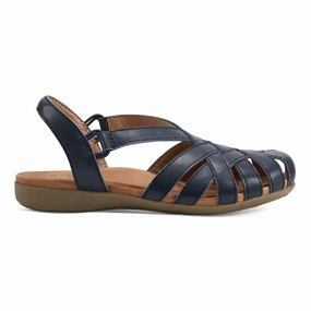 Walk Sure Berri Woven Casual Round Toe Slip-on Sandals