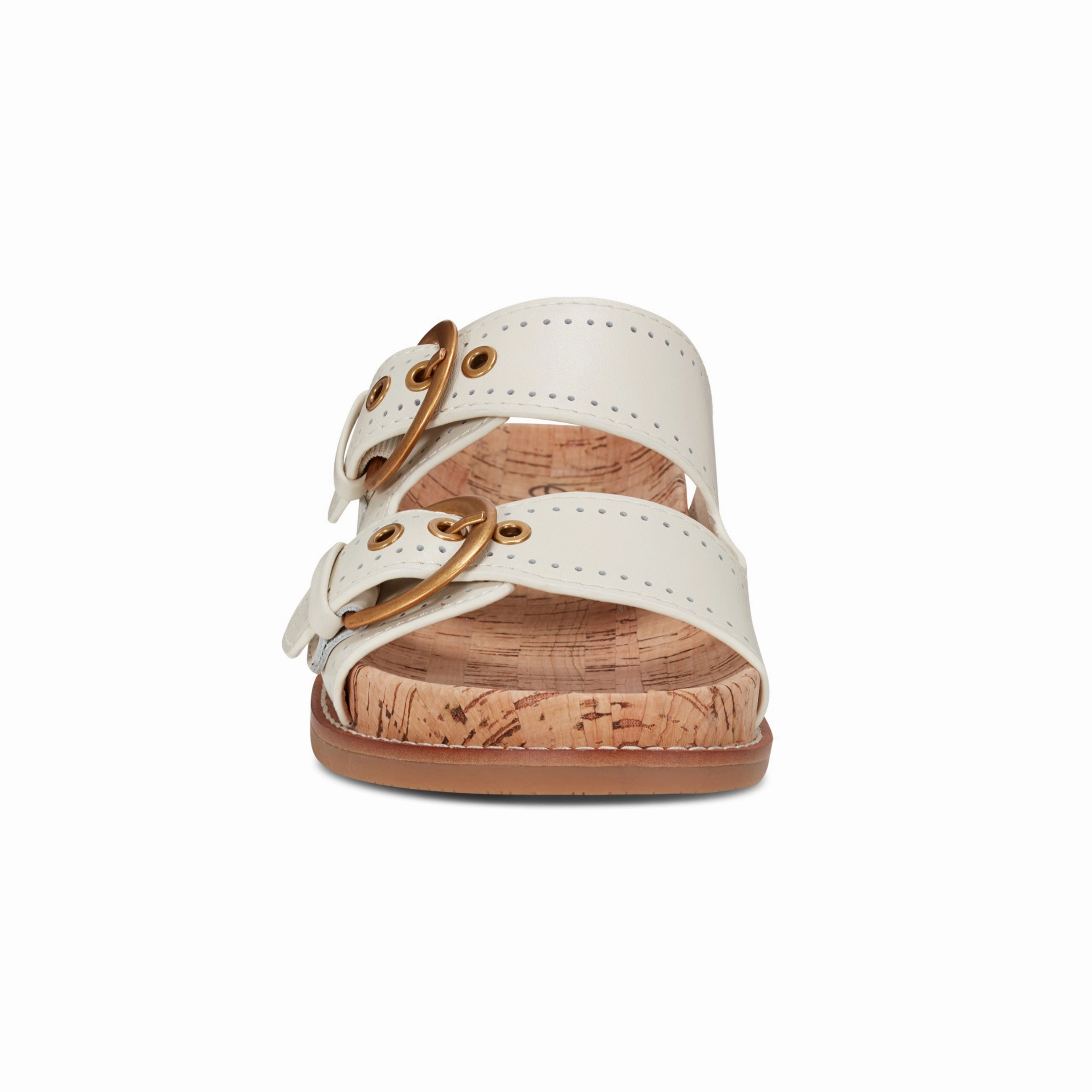 Francii Round Toe Casual Slip-on Flat Sandals temperature regulation