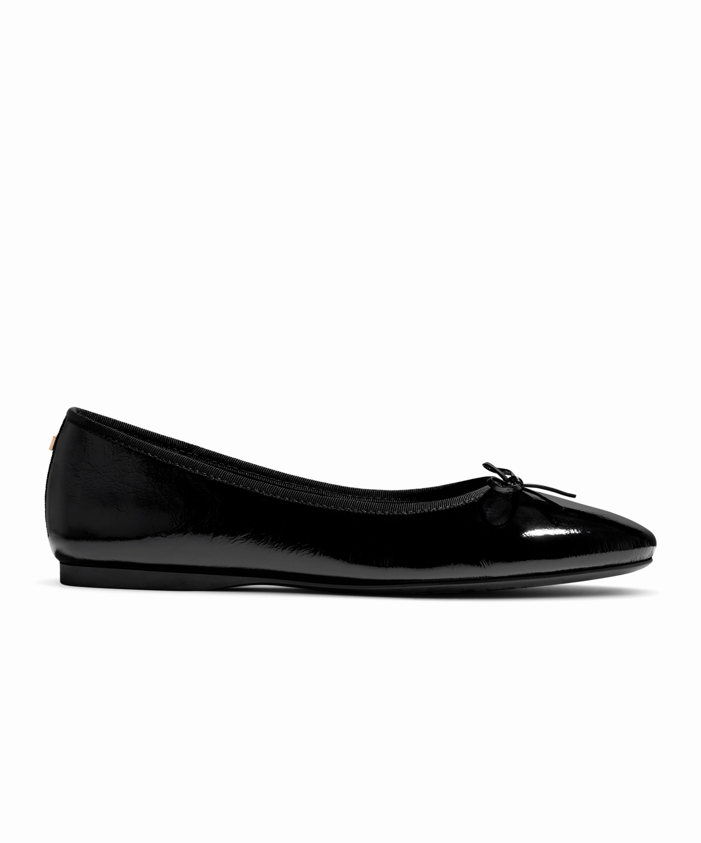 Matte Edge mesh construction The Songbird - Black Patent Leather