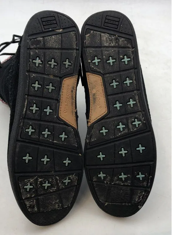 Toms Women's Black Snow Boots - Size 11.5