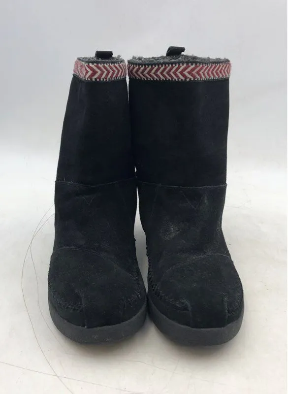 Toms Women's Black Snow Boots - Size 11.5
