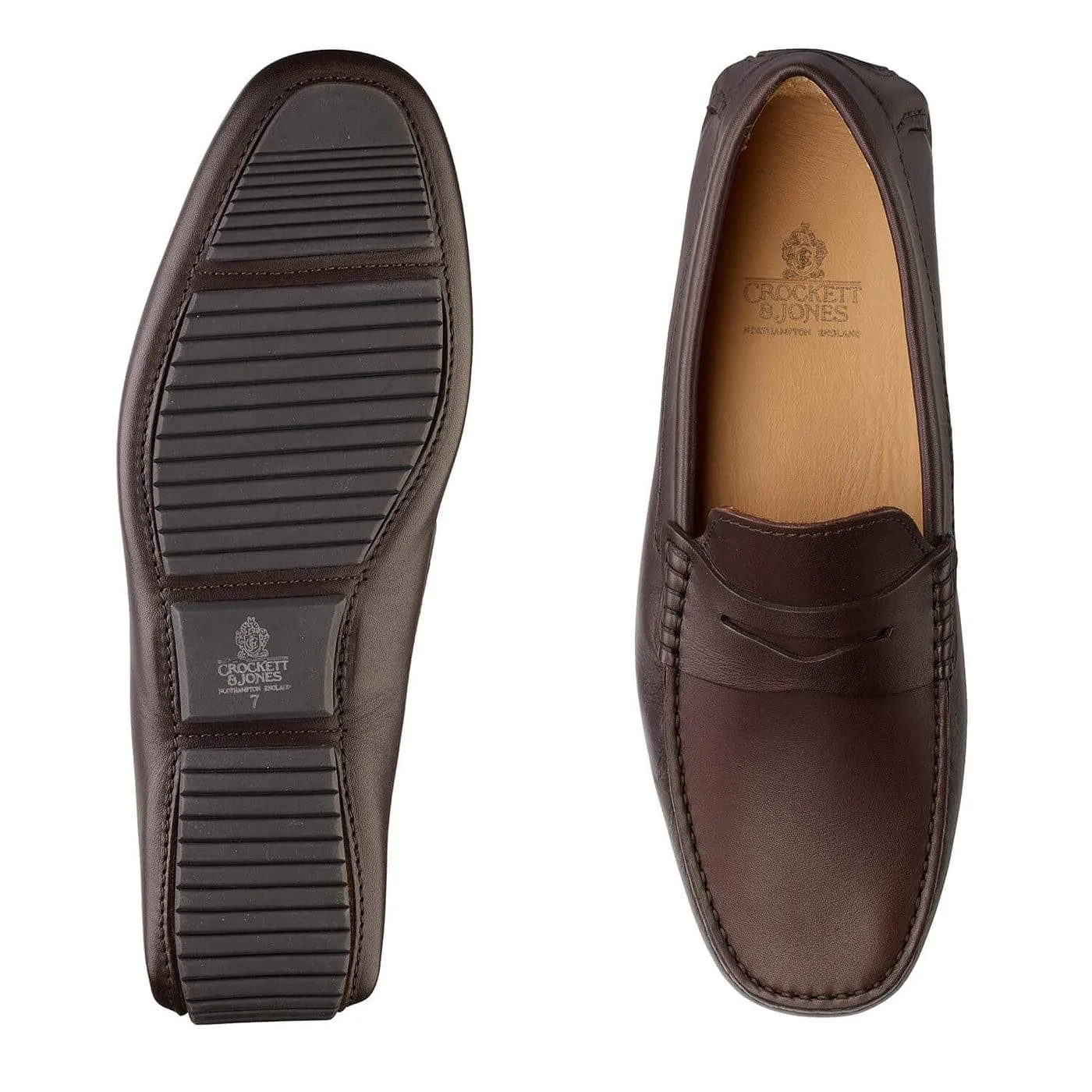 Torino Dark Brown Calf City Edge Travel Must