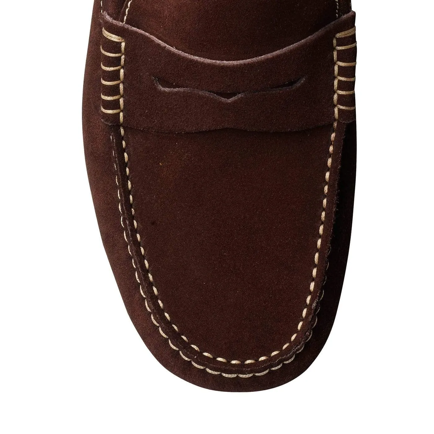 Torino Dark Brown Suede Stone Glam