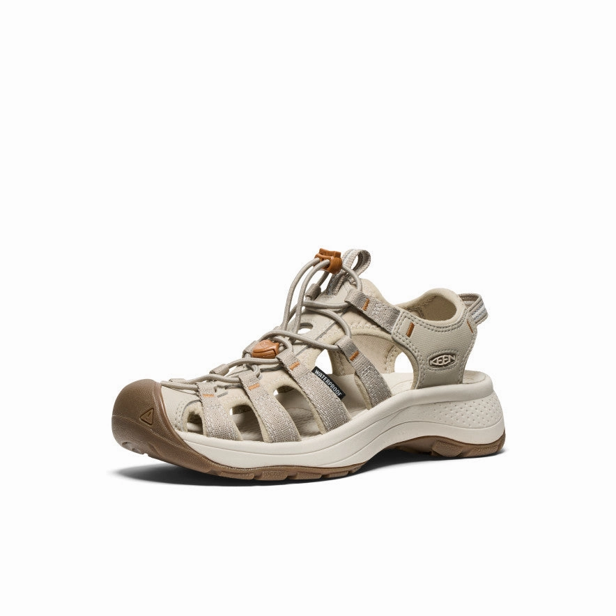 Women's Astoria West Sandal  |  Plaza Taupe/Roasted Pecan Breathable Walking Supportive frame