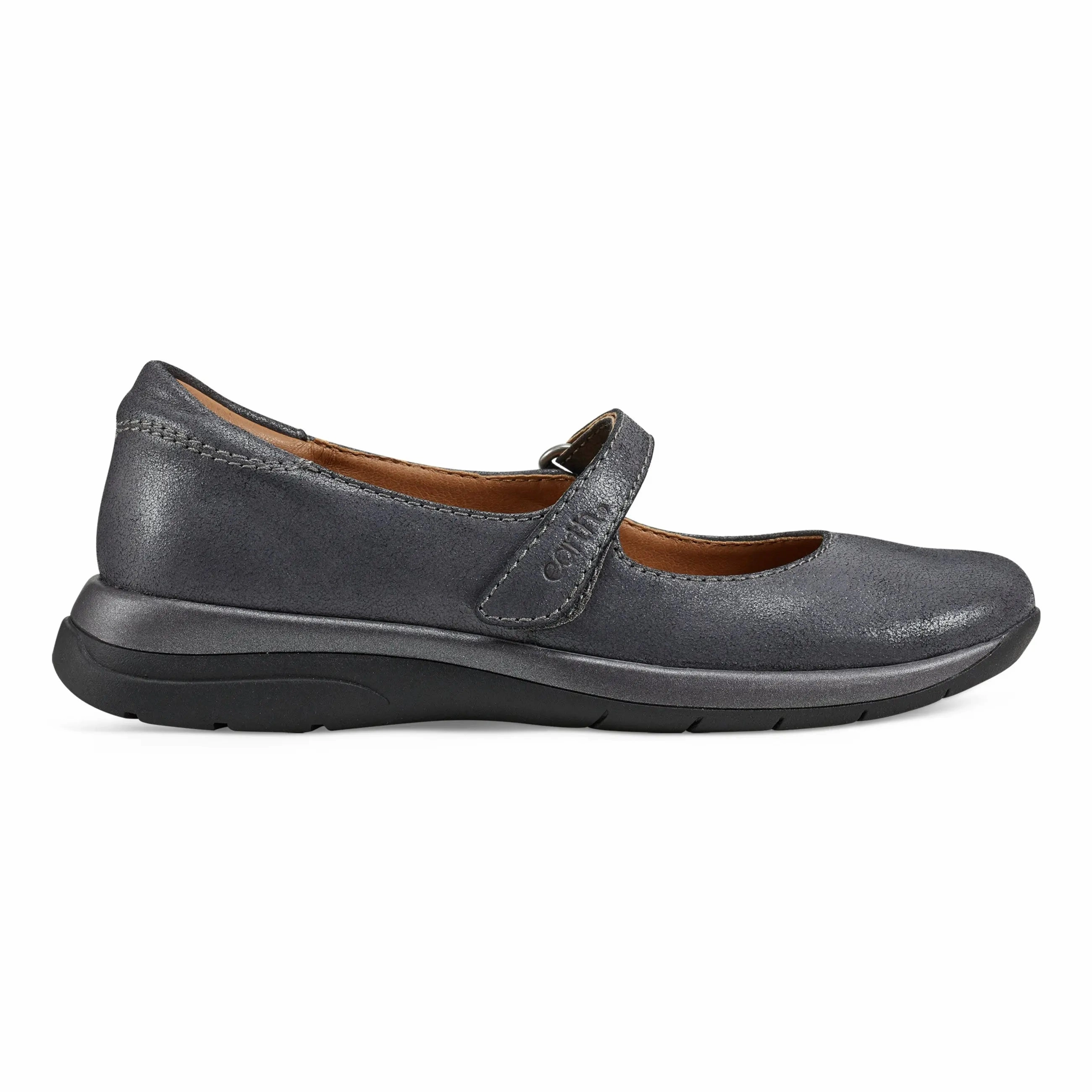 Beer Glow Book Fair Tose Lug Sole Square Toe Casual Ballet Flats